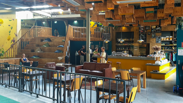 Tribune boulderhal leiden